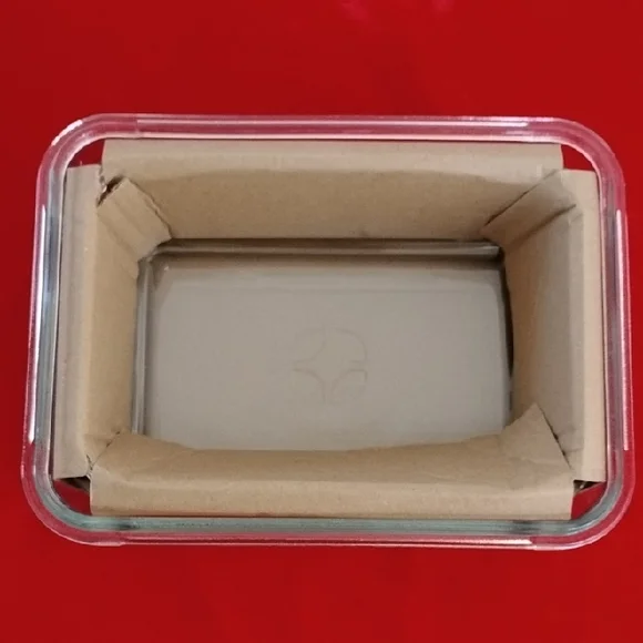 D- NWT Ello Glass Storage Container with Lavender Lid - Picture 4 of 11